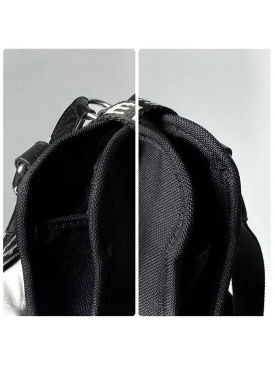 ★SOLD★ Celine Trekking Mobile Pouch Smartphone Shoulder Bag Black - Picture 7 of 10